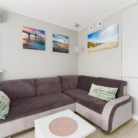 アパート Horyzont Apartament Z Klimatyzacja I Balkonem By Renters ミエンジズドロイェ