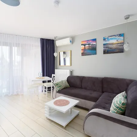 アパート Horyzont Apartament Z Klimatyzacja I Balkonem By Renters
